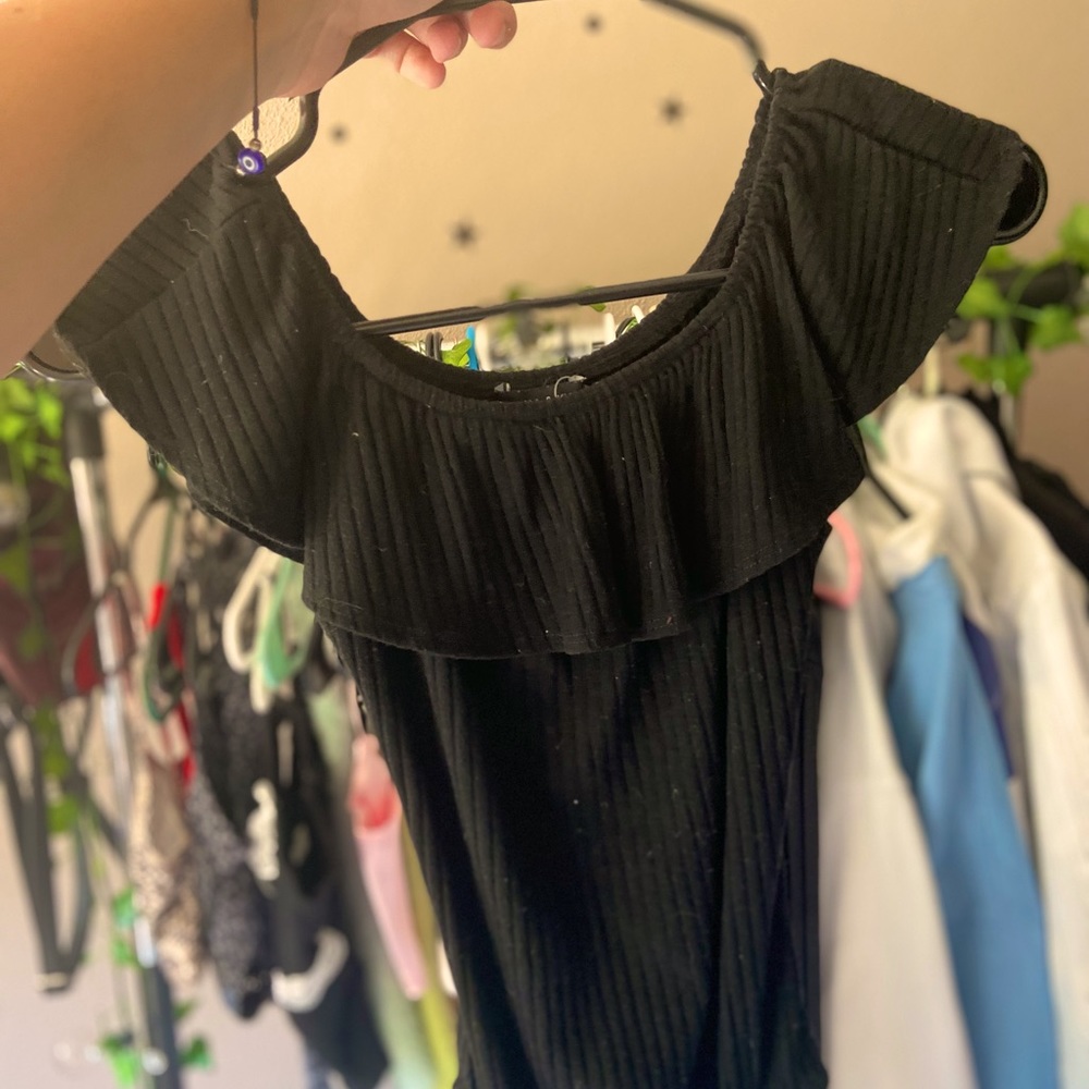 Kendall & Kylie off the shoulder bodysuit